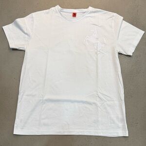 Ferrari White Short Sleeve Tees